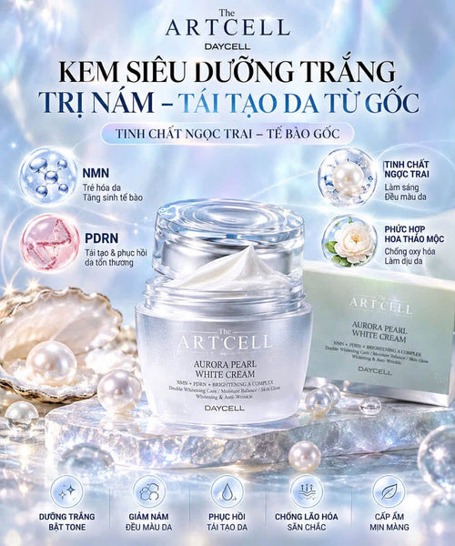 THE ART·CELL AURORA PEARL WHITE CREAM – DAYCELL