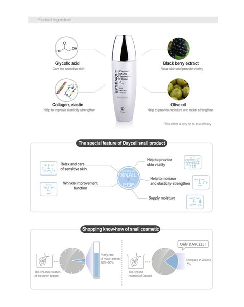 Esthenique Snail Mucin Emulsion