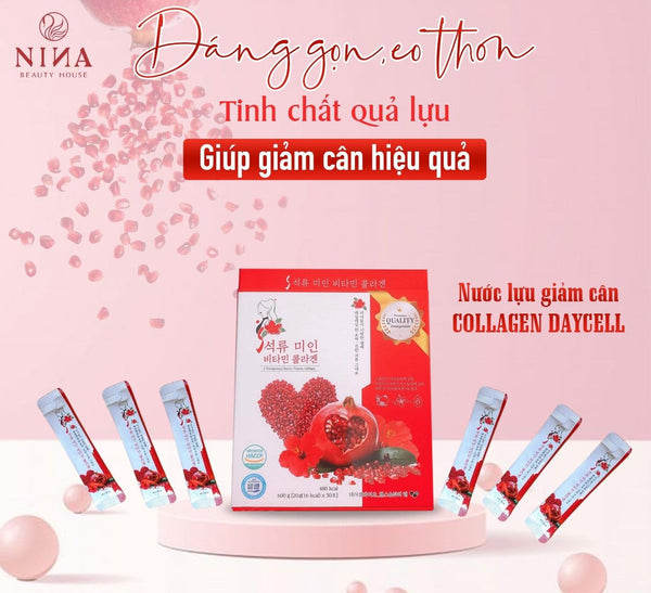 Nước Lựu Giảm Cân Collagen Daycell