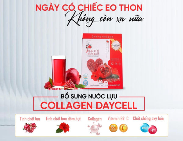 Nước Lựu Giảm Cân Collagen Daycell
